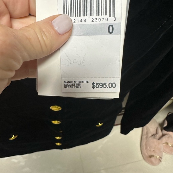 Like New With Tags
ALC Black Velvet Dress
Worn once - Picture 3 of 4
